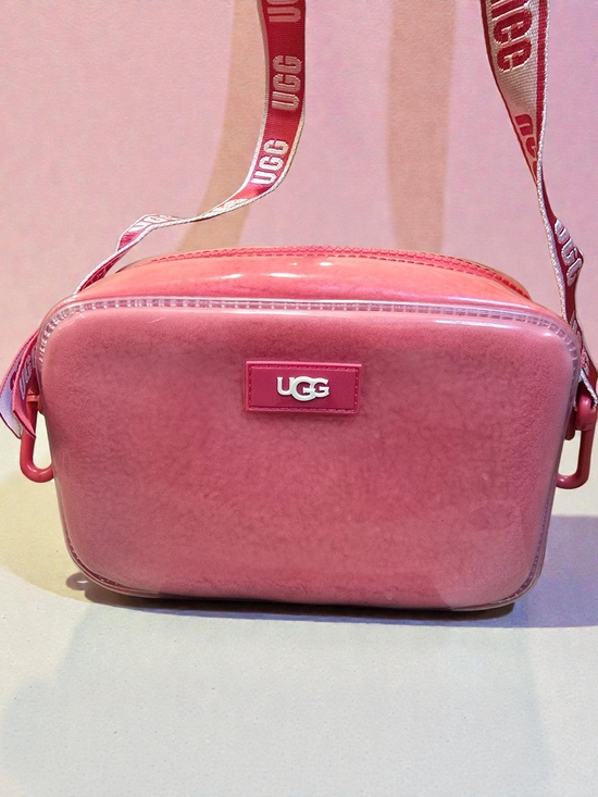 UGG Handbags - UGG Janey Clear And Plush Crossbody Bag